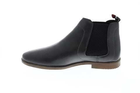 Ben Sherman Gabe Chelsea BNM00134 Mens Gray Leather High Top Slip On Boots