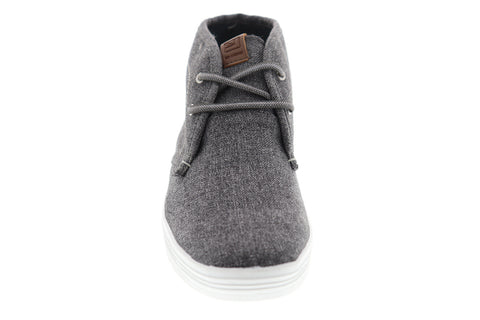 Ben Sherman Preston BNM00137 Mens Gray Canvas Lace Up Lifestyle Sneakers Shoes