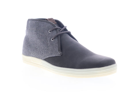 Ben Sherman Preston Chukka BNM00137 Mens Gray Leather Lifestyle Sneakers Shoes