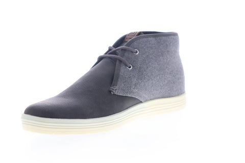 Ben Sherman Preston Chukka BNM00137 Mens Gray Leather Lifestyle Sneakers Shoes