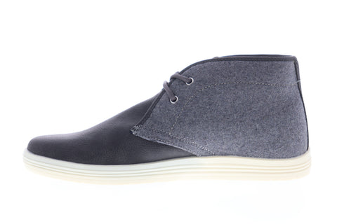 Ben Sherman Preston Chukka BNM00137 Mens Gray Leather Lifestyle Sneakers Shoes