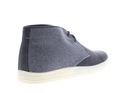 Ben Sherman Preston Chukka BNM00137 Mens Gray Leather Lifestyle Sneakers Shoes