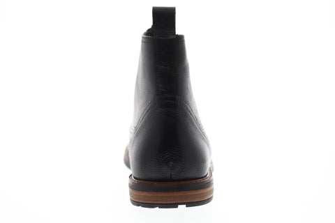 Ben Sherman Brent Plain Toe Mens Black Suede Casual Dress Boots Shoes