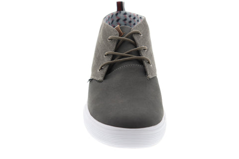Ben Sherman Bristol BNM00160 Mens Gray Canvas Mid Top Lifestyle Sneakers Shoes