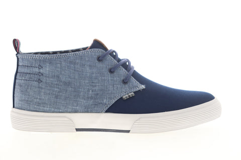 Ben Sherman Bristol Chukka BNM00160 Mens Blue Mid Top Lifestyle Sneakers Shoes