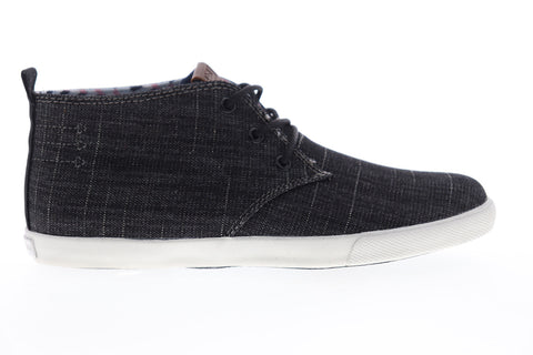 Ben Sherman Bristol Chukka BNM00160 Mens Black Canvas Lifestyle Sneakers Shoes