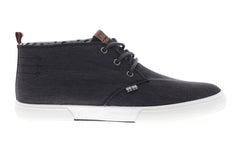Ben Sherman Bristol Chukka BNM00160 Mens Black Mid Top Lifestyle Sneakers Shoes