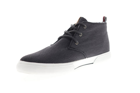 Ben Sherman Bristol Chukka BNM00160 Mens Black Mid Top Lifestyle Sneakers Shoes