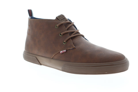 Ben Sherman Bristol Chukka BNM00160 Mens Brown Leather Lifestyle Sneakers Shoes