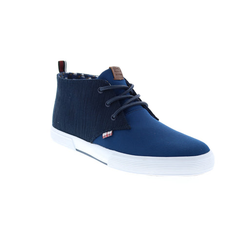 Ben Sherman Bristol Chukka BNM00160 Mens Blue Mid Top Lifestyle Sneakers Shoes