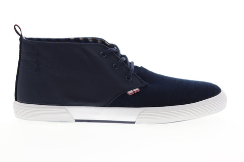 Ben Sherman Bristol Chukka BNM00160 Mens Blue Canvas Lifestyle Sneakers Shoes