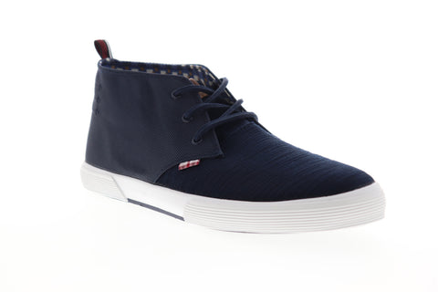 Ben Sherman Bristol Chukka BNM00160 Mens Blue Canvas Lifestyle Sneakers Shoes