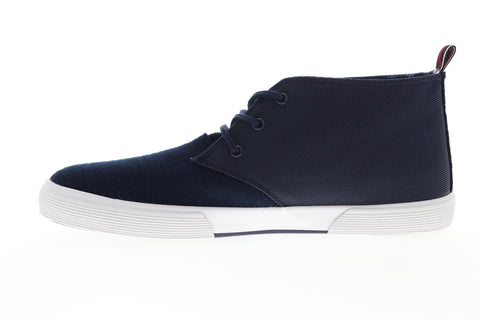 Ben Sherman Bristol Chukka BNM00160 Mens Blue Canvas Lifestyle Sneakers Shoes