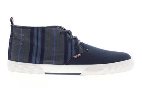 Ben Sherman Bristol Chukka BNM00160 Mens Blue Mid Top Lifestyle Sneakers Shoes