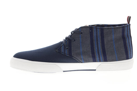 Ben Sherman Bristol Chukka BNM00160 Mens Blue Mid Top Lifestyle Sneakers Shoes