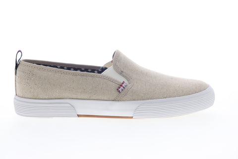 Ben Sherman Bristol Slip On BNM00162 Mens Beige Tan Lifestyle Sneakers Shoes