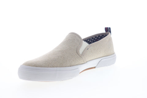 Ben Sherman Bristol Slip On BNM00162 Mens Beige Tan Lifestyle Sneakers Shoes