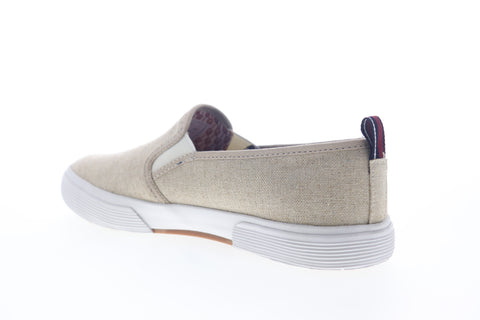 Ben Sherman Bristol Slip On BNM00162 Mens Beige Tan Lifestyle Sneakers Shoes