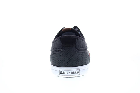 Ben Sherman Madison Ox Mens BNM00163 Black Lace Up Lifestyle Sneakers Shoes