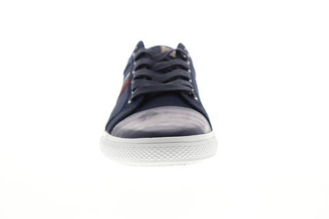 Ben Sherman Madison OX BNM00163 Mens Blue Canvas Lifestyle Sneakers Shoes