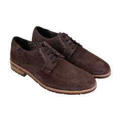 Ben Sherman Northern Wingtip BNM00166 Mens Brown Suede Plain Toe Oxfords Shoes