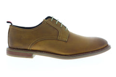 Ben Sherman Birk Plain Toe BNM00022 Mens Brown Leather Low Top Oxfords Shoes