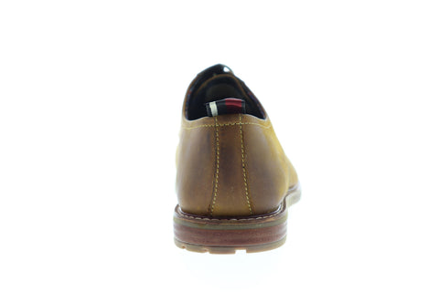 Ben Sherman Birk Plain Toe BNM00022 Mens Brown Leather Low Top Oxfords Shoes