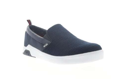 Ben Sherman Harry Slip On BNMF19001 Mens Blue Canvas Lifestyle Sneakers Shoes