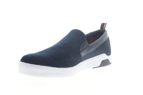 Ben Sherman Harry Slip On BNMF19001 Mens Blue Canvas Lifestyle Sneakers Shoes
