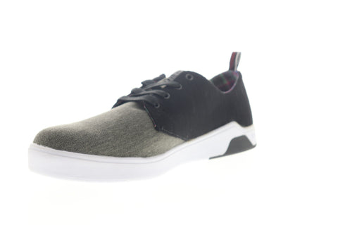 Ben Sherman Harry Derby BNMF19002 Mens Black Canvas Lifestyle Sneakers Shoes