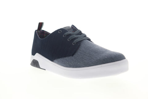 Ben Sherman Harry Derby BNMF19002 Mens Blue Canvas Lifestyle Sneakers Shoes