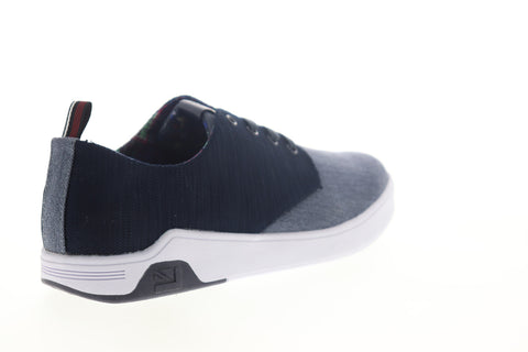 Ben Sherman Harry Derby BNMF19002 Mens Blue Canvas Lifestyle Sneakers Shoes