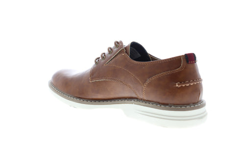 Ben Sherman Stateside Oxford BNMF19108 Mens Brown Plain Toe Oxfords Shoes