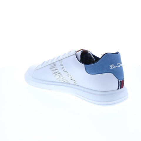 Ben Sherman Hardie Trainer BNMF20108 Mens White Lifestyle Sneakers Shoes