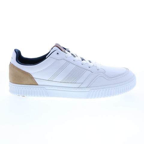 Ben Sherman Marco Sneaker BNMF21119 Mens White Lifestyle Sneakers Shoes