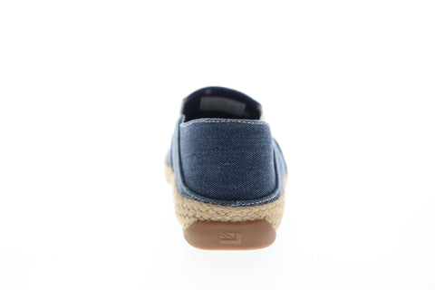 Ben Sherman Prill Heel Slip BNMS19001 Mens Blue Canvas Lifestyle Sneakers Shoes