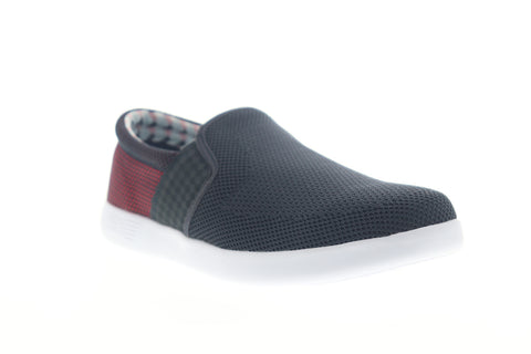 Ben Sherman Parnell Slip On V2 BNMS19008 Mens Blue Mesh Lifestyle Sneakers Shoes