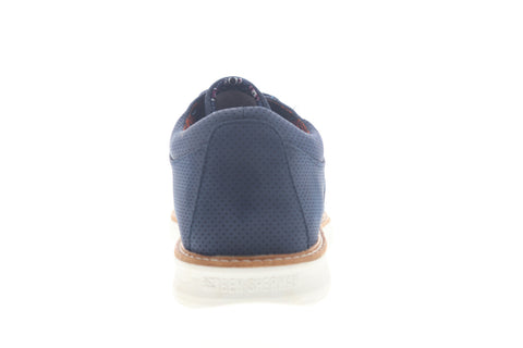 Ben Sherman Nu Casual Derby BNMS19010 Mens Blue Low Top Plain Toe Oxfords Shoes