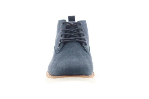 Ben Sherman Nu Casual Chukka BNMS19011 Mens Blue Canvas Mid Top Chukkas Boots