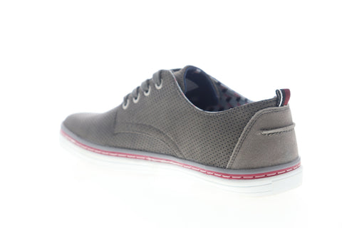 Ben Sherman Bulldog Derby BNMS19013 Mens Gray Leather Lifestyle Sneakers Shoes