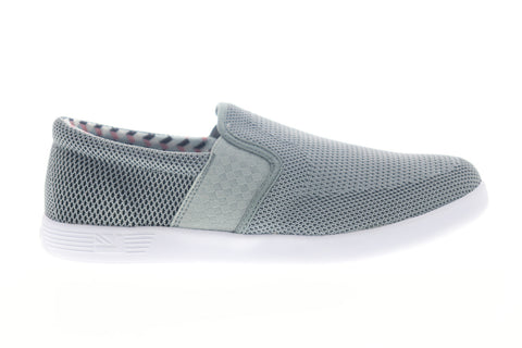 Ben Sherman Presely Slip On V2 BNMS19108 Mens Gray Mesh Lifestyle Sneakers Shoes