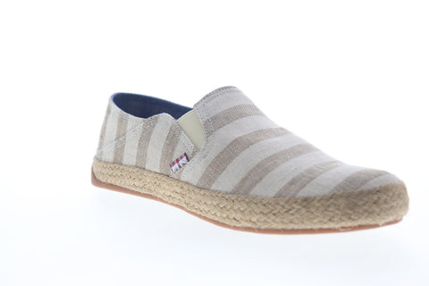 Ben Sherman Jenson Heel Slip On Mens Beige Tan Canvas Lifestyle Sneakers Shoes
