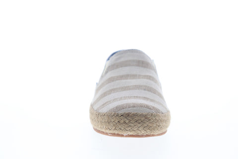 Ben Sherman Jenson Heel Slip On Mens Beige Tan Canvas Lifestyle Sneakers Shoes