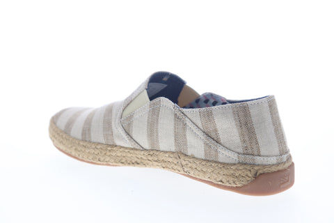 Ben Sherman Jenson Heel Slip On Mens Beige Tan Canvas Lifestyle Sneakers Shoes