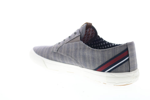 Ben Sherman Percy Laceless BNMS19104 Mens Blue Canvas Lifestyle Sneakers Shoes