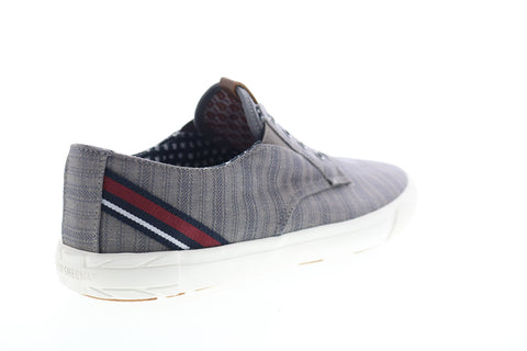 Ben Sherman Percy Laceless BNMS19104 Mens Blue Canvas Lifestyle Sneakers Shoes