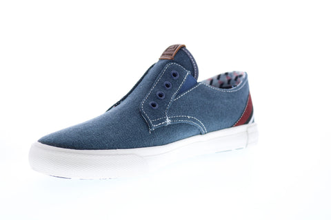 Ben Sherman Percy Laceless BNMS19104 Mens Blue Lifestyle Sneakers Shoes