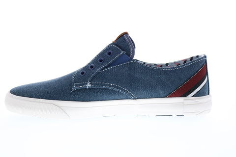 Ben Sherman Percy Laceless BNMS19104 Mens Blue Lifestyle Sneakers Shoes