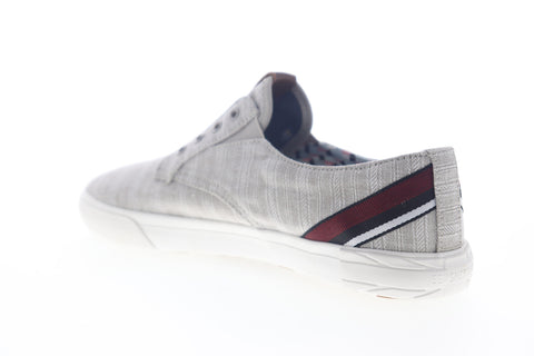 Ben Sherman Percy Laceless BNMS19104 Mens Gray Canvas Lifestyle Sneakers Shoes