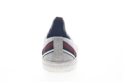 Ben Sherman Percy Laceless BNMS19104 Mens Gray Canvas Lifestyle Sneakers Shoes